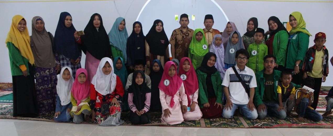 Gambar Gali Potensi Remaja Penghafal Quran, Mahasiswa KKN Desa Duampanuae Gelar FAS